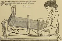 An illustration from Studies in primitive looms (1918)