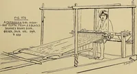 An illustration from Studies in primitive looms (1918)