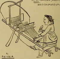 An illustration from Studies in primitive looms (1918)