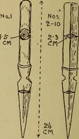 An illustration from Studies in primitive looms (1918)