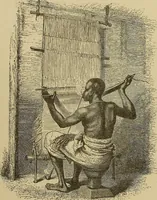 An illustration from Studies in primitive looms (1918)