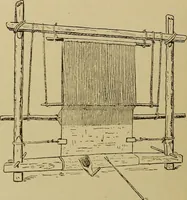 An illustration from Studies in primitive looms (1918)