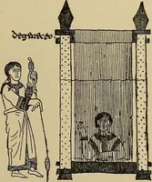 An illustration from Studies in primitive looms (1918)