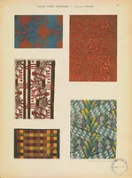 An illustration from Studio d'arts décoratifs. Tissus (1929)