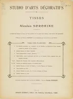 Picture 1 of 8 from Studio d'arts décoratifs. Tissus (1929), leaf 3