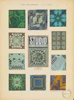 Picture 2 of 8 from Studio d'arts décoratifs. Tissus (1929), leaf 5