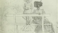 An illustration from Studio international (1893)