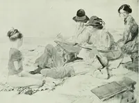 An illustration from Studio international (1893)