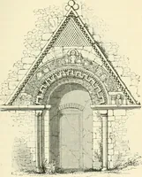 An illustration from An introduction to the study of Gothic architecture (1900)