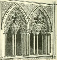 An illustration from An introduction to the study of Gothic architecture (1900)