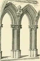 An illustration from An introduction to the study of Gothic architecture (1900)