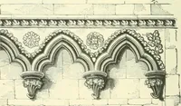 An illustration from An introduction to the study of Gothic architecture (1900)