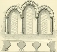 An illustration from An introduction to the study of Gothic architecture (1900)