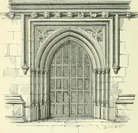 An illustration from An introduction to the study of Gothic architecture (1900)
