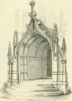 An illustration from An introduction to the study of Gothic architecture (1900)