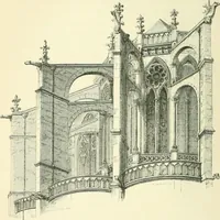 An illustration from An introduction to the study of Gothic architecture (1900)