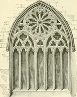 An illustration from An introduction to the study of Gothic architecture (1900)