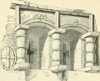 An illustration from An introduction to the study of Gothic architecture (1900)