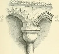 An illustration from An introduction to the study of Gothic architecture (1900)