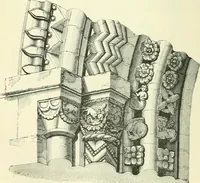An illustration from An introduction to the study of Gothic architecture (1900)