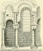 An illustration from An introduction to the study of Gothic architecture (1900)