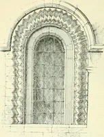 An illustration from An introduction to the study of Gothic architecture (1900)