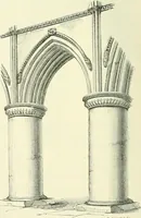 An illustration from An introduction to the study of Gothic architecture (1900)