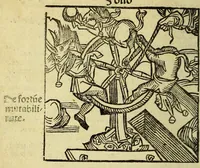 An illustration from Stultifera nauis : Narrago[n]ie profectionis nunq[uam] satis laudata nauis