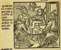 An illustration from Stultifera nauis : Narrago[n]ie profectionis nunq[uam] satis laudata nauis