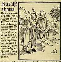 An illustration from Stultifera nauis : Narragonice p[ro]fect[i]onis nunq[uam] satis laudata nauis: