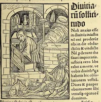 An illustration from Stultifera nauis : Narragonice p[ro]fect[i]onis nunq[uam] satis laudata nauis: