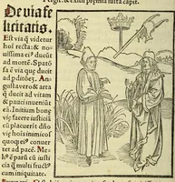 An illustration from Stultifera nauis. : narragonice p[ro]fectionis nunq[uam] satis laudata nauis: