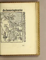 An illustration from Stultifera nauis. : narragonice p[ro]fectionis nunq[uam] satis laudata nauis: