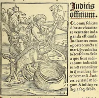An illustration from Stultifera nauis. : narragonice p[ro]fectionis nunq[uam] satis laudata nauis: