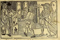 An illustration from Stultifera nauis : Narragonice p[ro]fectio[n]is nunq[uam] satis laudata nauis.