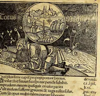 An illustration from Stultifera nauis : Narragonice p[ro]fectio[n]is nunq[uam] satis laudata nauis.