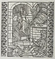 Picture 7 of 25 from Stultifera nauis : qua omnium mortalium narratur stultitia, admodum vtilis & necessaria ab omnibus ad suam salutem perlegenda, è latino sermone in nostrum vulgarem versa, & iam diligenter impressa = The ship of fooles : wherein is shewed the folly of all states, with diuers other workes adoiyned vnto the same, very profitable and fruitfull for all men : translated out of Latin into Englishe (1570), leaf 98