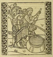Picture 4 of 16 from Stultifera Nauis, : qua omnium mortalium narratur stultitia, admodum vtilis [et] necessaria ab omnibus ad suam salutem perlegenda, (1570), leaf 36