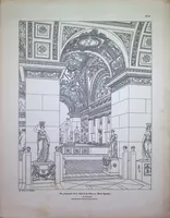 Picture 10 of 11 from Style Empire: Interior Decorations, Furniture, Etc., Etc. Executed after Designs by Ch. Percier and P. F. L. Fontaine (1895), leaf 124