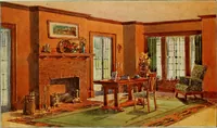 An illustration from Style portfolio of home decoration (1910)