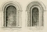 An illustration from An attempt to discriminate the styles of architecture in England : from the Conquest to the Reformation : with a sketch of the Grecian and Roman orders : notices of numerous British edifices :and some remarks on the architecture of a part of France (1848)