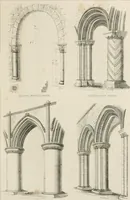 An illustration from An attempt to discriminate the styles of architecture in England : from the Conquest to the Reformation : with a sketch of the Grecian and Roman orders : notices of numerous British edifices :and some remarks on the architecture of a part of France (1848)