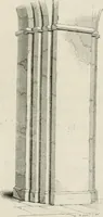 An illustration from An attempt to discriminate the styles of architecture in England : from the Conquest to the Reformation : with a sketch of the Grecian and Roman orders : notices of numerous British edifices :and some remarks on the architecture of a part of France (1848)