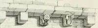An illustration from An attempt to discriminate the styles of architecture in England : from the Conquest to the Reformation : with a sketch of the Grecian and Roman orders : notices of numerous British edifices :and some remarks on the architecture of a part of France (1848)