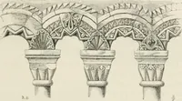 An illustration from An attempt to discriminate the styles of architecture in England : from the Conquest to the Reformation : with a sketch of the Grecian and Roman orders : notices of numerous British edifices :and some remarks on the architecture of a part of France (1848)