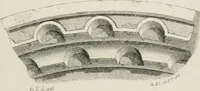 An illustration from An attempt to discriminate the styles of architecture in England : from the Conquest to the Reformation : with a sketch of the Grecian and Roman orders : notices of numerous British edifices :and some remarks on the architecture of a part of France (1848)