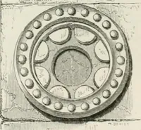 An illustration from An attempt to discriminate the styles of architecture in England : from the Conquest to the Reformation : with a sketch of the Grecian and Roman orders : notices of numerous British edifices :and some remarks on the architecture of a part of France (1848)