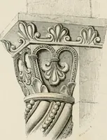 An illustration from An attempt to discriminate the styles of architecture in England : from the Conquest to the Reformation : with a sketch of the Grecian and Roman orders : notices of numerous British edifices :and some remarks on the architecture of a part of France (1848)