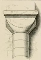 An illustration from An attempt to discriminate the styles of architecture in England : from the Conquest to the Reformation : with a sketch of the Grecian and Roman orders : notices of numerous British edifices :and some remarks on the architecture of a part of France (1848)