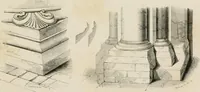 An illustration from An attempt to discriminate the styles of architecture in England : from the Conquest to the Reformation : with a sketch of the Grecian and Roman orders : notices of numerous British edifices :and some remarks on the architecture of a part of France (1848)